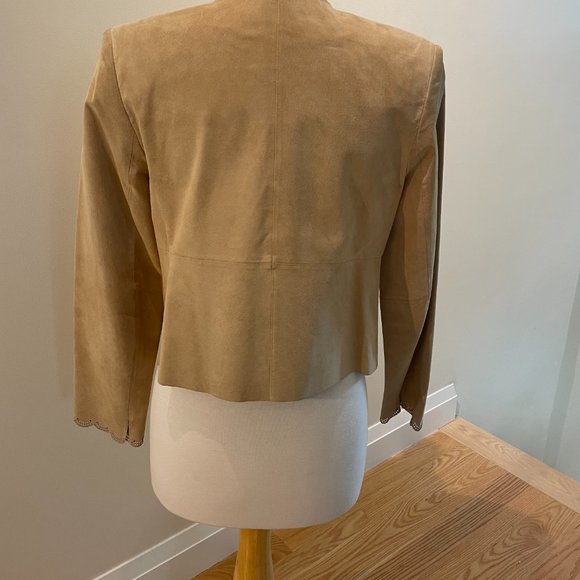 Valerie Stevens Suede Leather Jacket - Picture 8 of 9